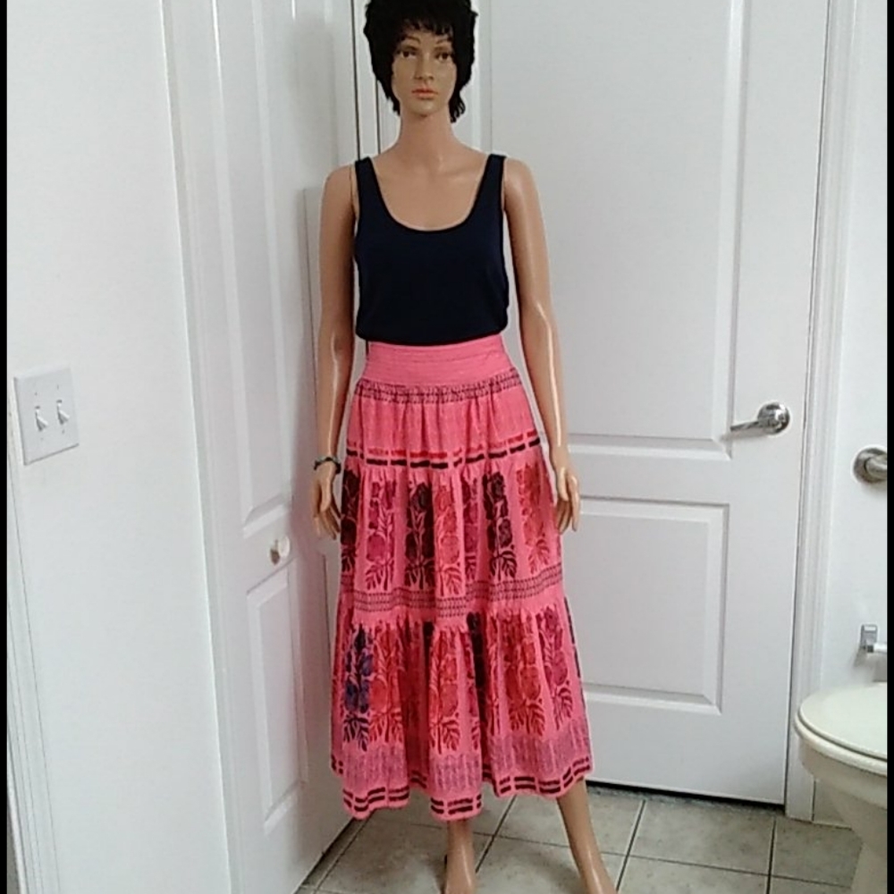 NWOT, Long Skirt Size 4/6 by Blooming Print